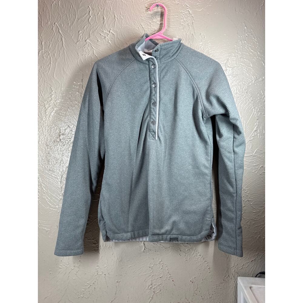 Columbia Omni-Wick Advanced Evaporation Mock Turtle Neck Buttons Womens Small